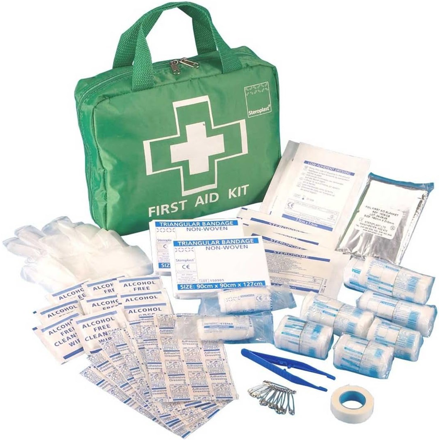 Steroplast 70-Piece First Aid Kit