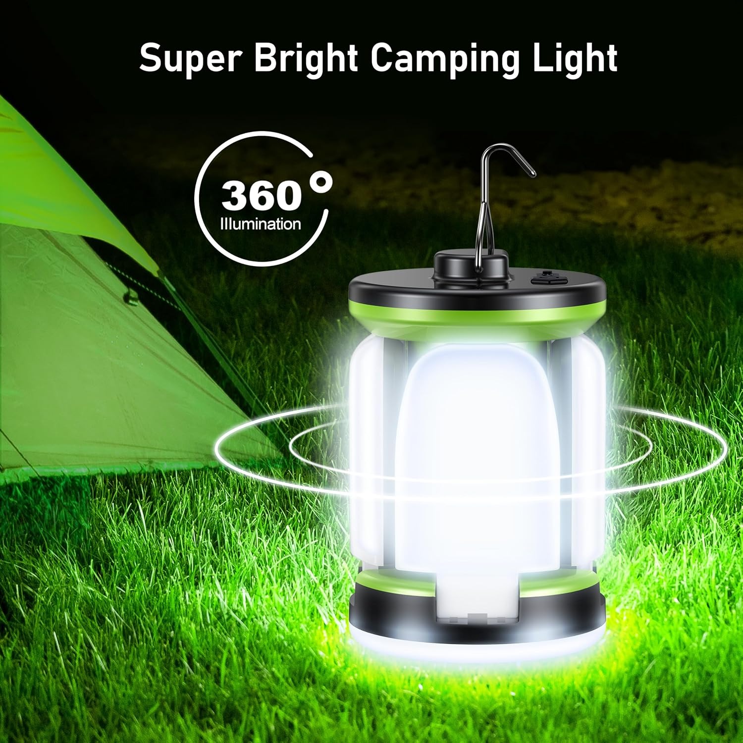 Blukar K9107 Rechargeable Camping Lantern: image 2